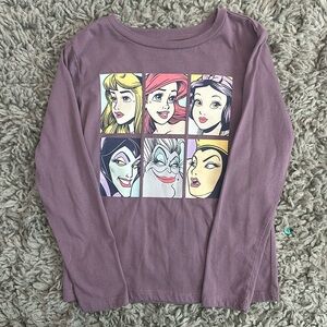 Disney Princess and Villain long sleeve size 6x